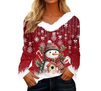 Sudadera Navideña, Jersey Navideño Familia Y Bebe, Barato Conjunto Familiares Vestir Sweat Natal, Fucsia Pijamas Camisola Mulher, Christmas Natal Jersey Animal Print Mujer, M