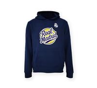 Sudadera Navy - Real Madrid CF Logo 1902 - Official Licensed Product - Talla 8