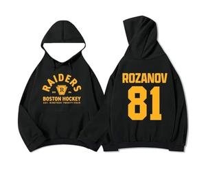 Sudadera New York Admirals “Hunter 21” | Inspirado En La Saga Game Changers, para Fans De Hockey Romance (68,L)
