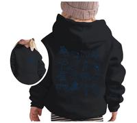 Sudadera Niña 14 Años - Sweats À Capuche Et Sweats Pour Filles Pour Les Tout-Petits Et Les Adolescents Pulls Doux Et Confortables Avec Capuche Pour Un Usage Quotidien Tenue (Black 5-6 Years)