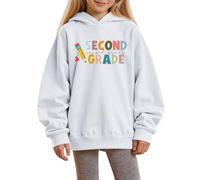 Sudadera Niño 1101 Años - Y para S para Uso Diario Y Fiestas con Capucha Suave Y Cómoda para De 1 A 14 Años Temporadas De Otoño E Invierno (White 9-10Years)