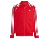 ADIDAS ORIGINALS Sudadera con cremallera 'Adicolor' rojo vivo / blanco 170 rojo vivo / blanco