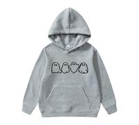 Sudadera Niño Algodon - Camiseta de Manga Larga Sólido Clásico Sudadera Ropa de Deporte Algodón Sudadera Cremallera Niños clásica Lisa Jersey para Infantil 2-7 Años#A