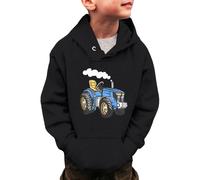 Sudadera Niño Algodon Sudadera para Niños Pequeño Deportiva con Bolsillo Deportiva con Bolsillo Ropa de Deporte Algodón Ligera Suave Tops Cálidos Sudaderas Niños Unisex Clásica Lisa Camiseta Deporte
