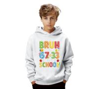 Sudadera Niño con Capucha Corte Regular, Sudaderas Niño Hip Hop, Sudaderas Sweatshirt Sweat Hoodie Y Estampado Gráfico Niños Y Niñas Suave E Informal con Diseños Pullover Streetwear