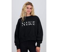 Nike Sportswear Phoenix Fleece Sudadera de cuello redondo oversize - Mujer - Negro L (EU 44-46)