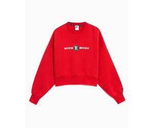 Sudadera Oversize Nike Sportswear Phoenix Fleece Shox para mujer Rojo XL