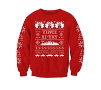 Sudadera para adultos inspirada en la película Die Hard, rosso, L