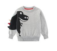 Sudadera para Bebe Niño - Pullover Hoodie for Boys Dibujos Pullover sin Capucha Hoodie Niño en Algodón Tops cálidos Chaqueta de Chándal en Algodón Súper Suave Ropa Infantil#A