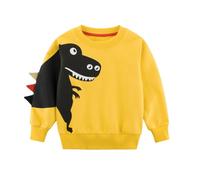 Sudadera para Bebe Niño - Pullover Hoodie for Boys Dibujos Pullover sin Capucha Hoodie Niño en Algodón Tops cálidos Chaqueta de Chándal en Algodón Súper Suave Ropa Infantil#A