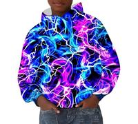 Sudadera para Bebe Niño - Sudaderas Niño con Capucha Camiseta Deporte Ropa de Deporte Algodón Ropa de Abrigo clásica Lisa Jersey para Infantil 2-7 Años#A