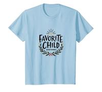 Sudadera para Hija Favorita | Ganador del Premio Favorite Child Camiseta, Niños, Azul Bebé, 12 años