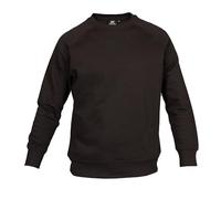 Sudadera para hombre con cuello redondo y mangas raglán, modelo New Cuba, Negro , L