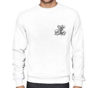 Sudadera para hombre de cuello redondo - para hombre con diseño del Día de San Jorge, jersey ligero de gran tamaño, parte superior con impresión gráfica, clásica, básica, camiseta de manga larga, para
