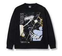 Sudadera para hombre HUF x Marvel Avengers negra algodón M