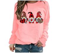 Sudadera para mujer, color rojo, Rosa., L