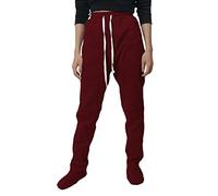Sudadera para mujer, de cintura alta, holgada, casual, con capucha de gran tamaño, rosso, L