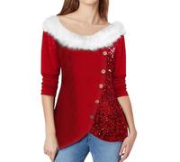 Sudadera para mujer sin capucha, camiseta elegante de verano de manga larga, bloque de color, blusa de algodón, brillante, chaqueta de forro polar, cuello redondo, chaqueta de entretiempo, mezcla de
