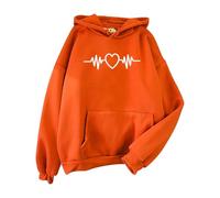 Sudadera para mujer, sudadera con capucha lisa, ropa elegante, elegante, para ocio, adolescentes, niñas, holgada, casual, de algodón, sudadera con capucha de gran tamaño con cremallera para mujer