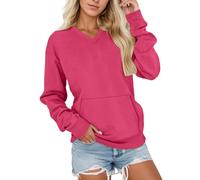 Sudadera para mujer, sudadera con capucha para mujer, de gran tamaño, Slim-It Oversized Sweatjacke Lang Backprint Hoodie Dünn Freizeit Sport Langarm Hoody mit Kapuze Kapuzenpulli Langarmshirt