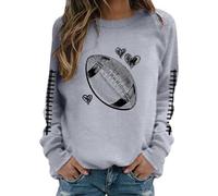 Sudadera para mujer, sudadera con capucha para mujer, de gran tamaño, Slim-It Oversized Sweatjacke Lang Hoodie Slim Hoodies Im Trend Soft Touch Langarm Rundhals Vintage Pullover Trainingjacke