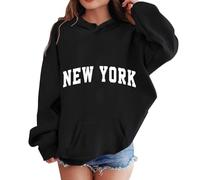 Sudadera para Niña Ligera Deportiva Chaqueta Atlética Informal Sudadera con Capucha y Cremallera con Cremallera Forro Polar Sweatshirt para Niña Estampado Lindo Ropa Deportiva a La Moda Algodón Top