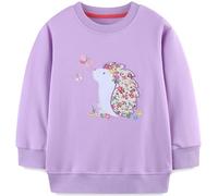 Sudadera para niña para niños, diseño de dibujos animados, algodón, manga larga, talla 1-12 años, erizo, 11-12 años