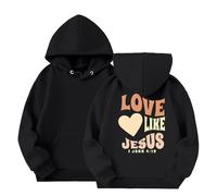 Sudadera para Niña Sudadera con Capucha Perdida Cuello Redondo Suéter Corto Estampado Casual Manga Larga Ropa Chaqueta Atlética Informal Suéter Pullover Niña Ligera Deportiva con Cremallera