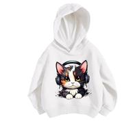 Sudadera para Niña Sweatshirt para Niña Ropa Deportiva a La Moda Casual Manga Larga Ropa Sudadera Manga Larga sin Capucha Casual Top Jersey Cuello Redondo Deportivo Camiseta Estampado Lindo