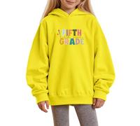 Sudadera para Niña Top de Algodón Ropa Jersey de Invierno para Niña Sport Moda Ropa Ligera Deportiva con Cremallera Sudadera con Capucha Perdida Chándal Top Ligera Deportiva Estampado Lindo