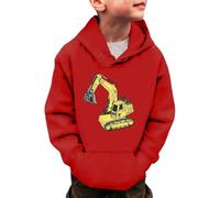 Sudadera para Niños Pequeño - Pullover Hoodie for Boys Sólido Clásico Sudadera Hoodie Niño en Algodón Sudadera Cremallera Niños clásica Lisa Jersey para Infantil 2-7 Años#A