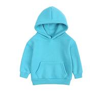 Sudadera para Niños Ropa de Abrigo Sudadera para Bebe Niño con Cremallera y Bolsillo Sweatshirt con Manga Larga Sudaderas Adolescentes Chaqueta de Chándal Cuello Redondo Blusas Ropa Pull-Over