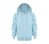 Sudadera para Niños Sudadera con Cremallera Sudaderas Niños Unisex Chaqueta de Chándal en Algodón Ropa de Deporte Algodón Ligera Suave Sudaderas Adolescentes Básico Cuello Redondo Suéter Clásica Lisa