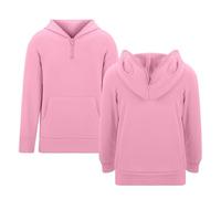 Sudadera para niños Sudaderas y sudaderas para niños Suéter monocolor con cremallera y bolsillo Manga larga Ropa de ocio para la escuela y actividades al aire libre Playmobil Tractor, Rosa., 3-4 años