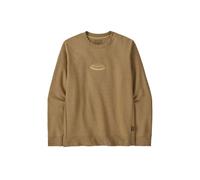 Sudadera Patagonia M's '95 Oval Logo Uprisal Crew Sweatshirt (Bobcat Brown) Hombre