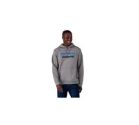 Sudadera patagonia p-6 logo uprisal hoody hombre gris M