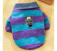 Sudadera Perro, Jersey Perro Pequeño con Anilla para Correa, Dog Clothes para Cachorros de Razas Pequeñas y Medianas, para Salchicha, Yorkshire Terrier y Gatos(Blue,X-Large)