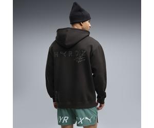 Sudadera pesada con capucha PUMA x HYROX para hombre, Ropa, Negro, S