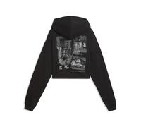 Sudadera pesada con capucha PUMA x HYROX para mujer, Ropa, Negro, M M