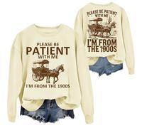 Sudadera «Please Be Patient With Me I'm From The 1900S», Khika, L