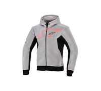 Sudadera Polar Alpinestars Chrome Superairflow Negro/Gris Medio/Rojo FlúorM Negro,Gris Medio,Rojo Flúor