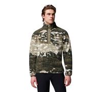 Sudadera polar de cuello alto Helvetia Pinted Half Fleece Hombre Talla L. Color Verde