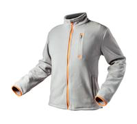 Sudadera polar, gris, talla XL