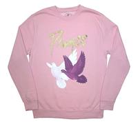 Sudadera Prince Doves Purple Rain, rosa, M
