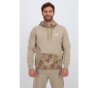 PUMA Camiseta deportiva 'ESS' taupe / blanco M taupe / blanco