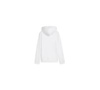 Sudadera puma ess metallic hoodie mujer blanco/oro S
