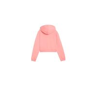 PUMA ESS 2 Color No. 1 Logo Short Length Hoodie TR G, Felpe con Cappuccio Niñas, Pink Fruit,