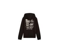 PUMA Chicos ESS+ Mid 90s Sudadera con Capucha FL B Sudor, Negro , 164 cm