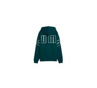 Sudadera puma maximal metallic com,green terrain, mujer XL