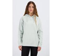 PUMA Sudadera de felpa con capucha Essentials de corte holgado para mujer, Ropa, Verde, XS